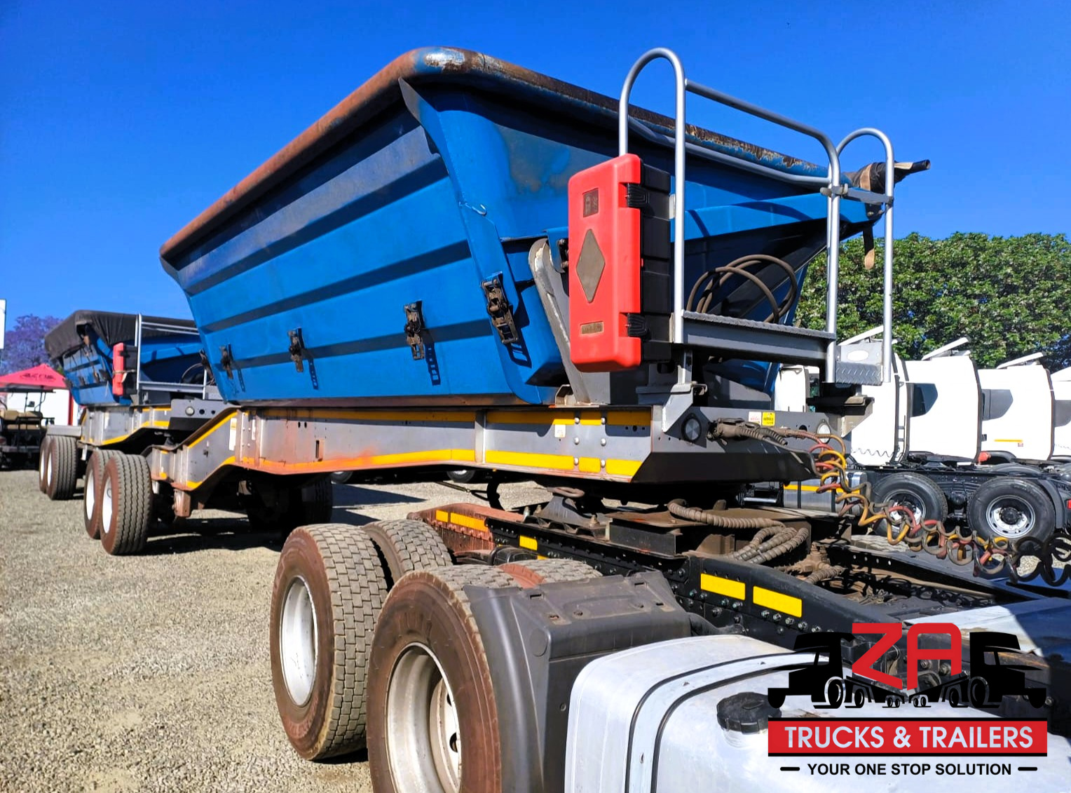 2023 LEADER 20 CUBE SIDE TIPPER TRAILER #53363